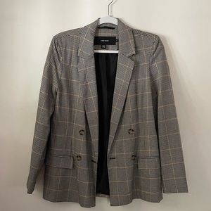 Vero Moda Plaid Blazer Size 36